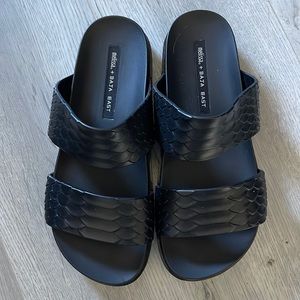 Melissa & Baja East sandals size 5